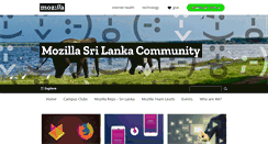 Desktop Screenshot of mozilla.lk
