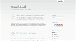 Desktop Screenshot of mozilla.cat