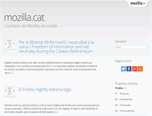 Tablet Screenshot of mozilla.cat