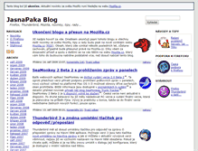 Tablet Screenshot of jasnapakablog.mozilla.cz