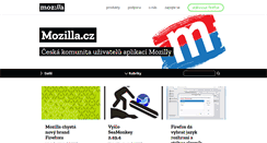 Desktop Screenshot of mozilla.cz