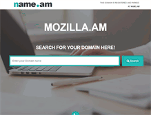 Tablet Screenshot of mozilla.am
