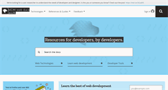 Desktop Screenshot of developer.mozilla.org