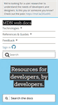 Mobile Screenshot of developer.mozilla.org