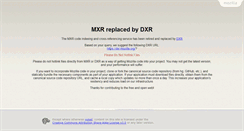 Desktop Screenshot of mxr.mozilla.org